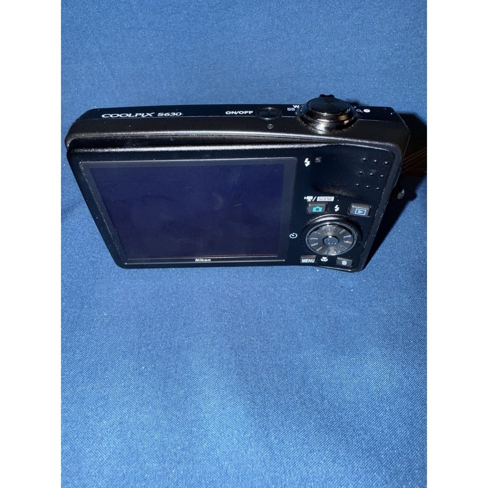 Nikon COOLPIX S630 12.0MP Compact Digital Camera Needs Battery And Charger - Picture 2 of 3